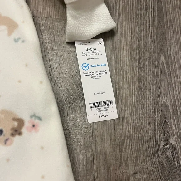 Lot of 3 Carter's 3 Month Items- Sleep Sacks and Bodysuits- NWT - Picture 10 of 11